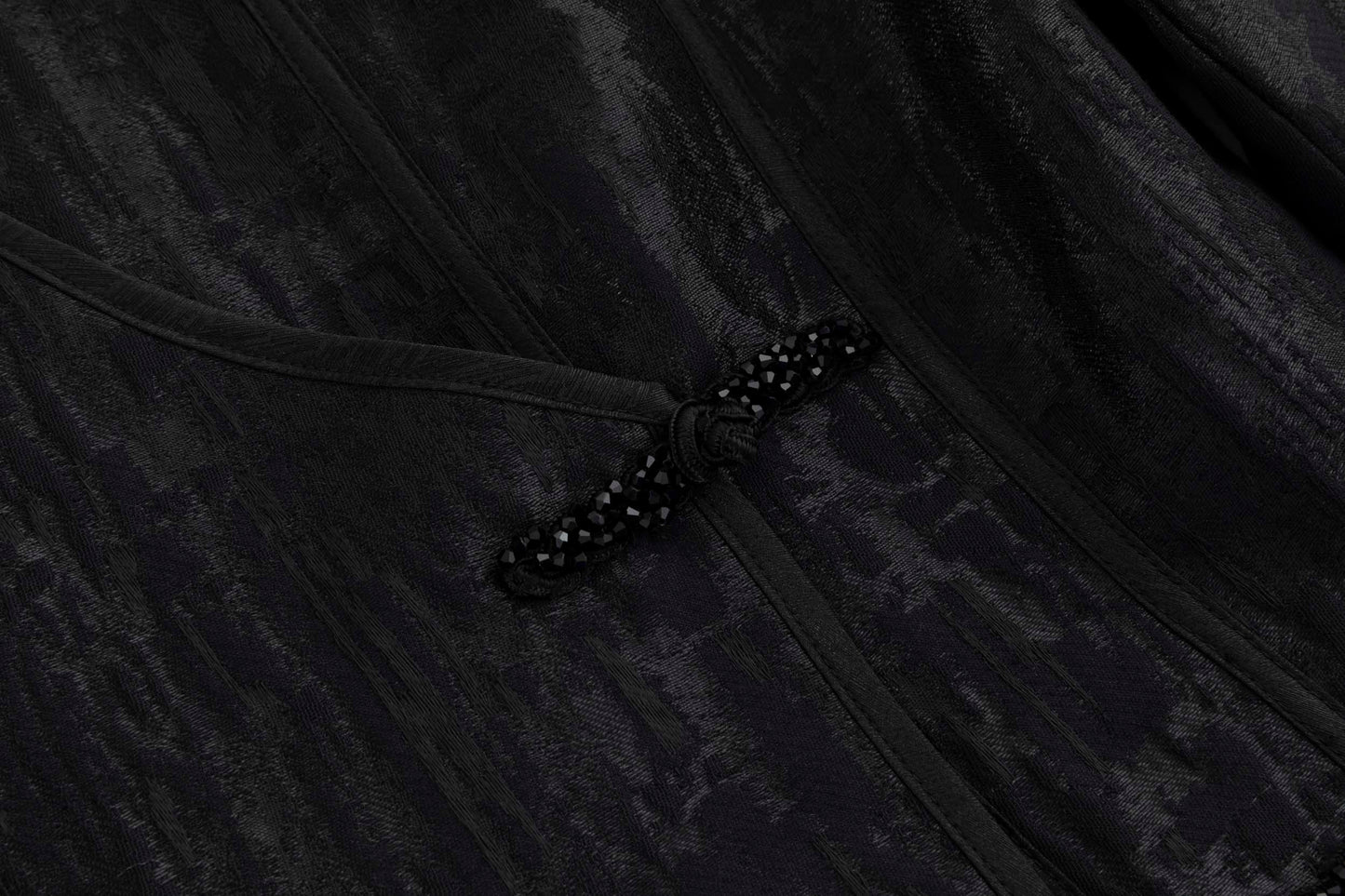 Eastern Dream – Black Silk  Jacket