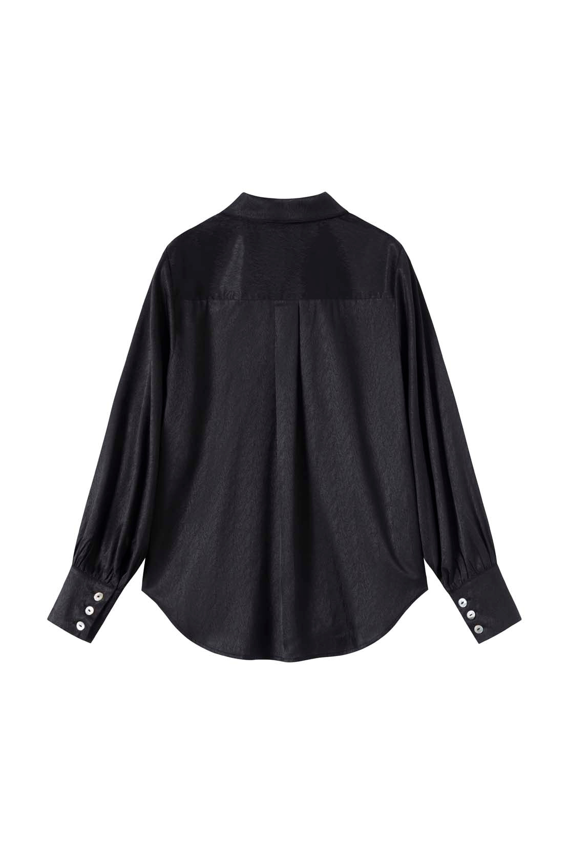 Eastern Dream –  Black Imitation Silk Suit
