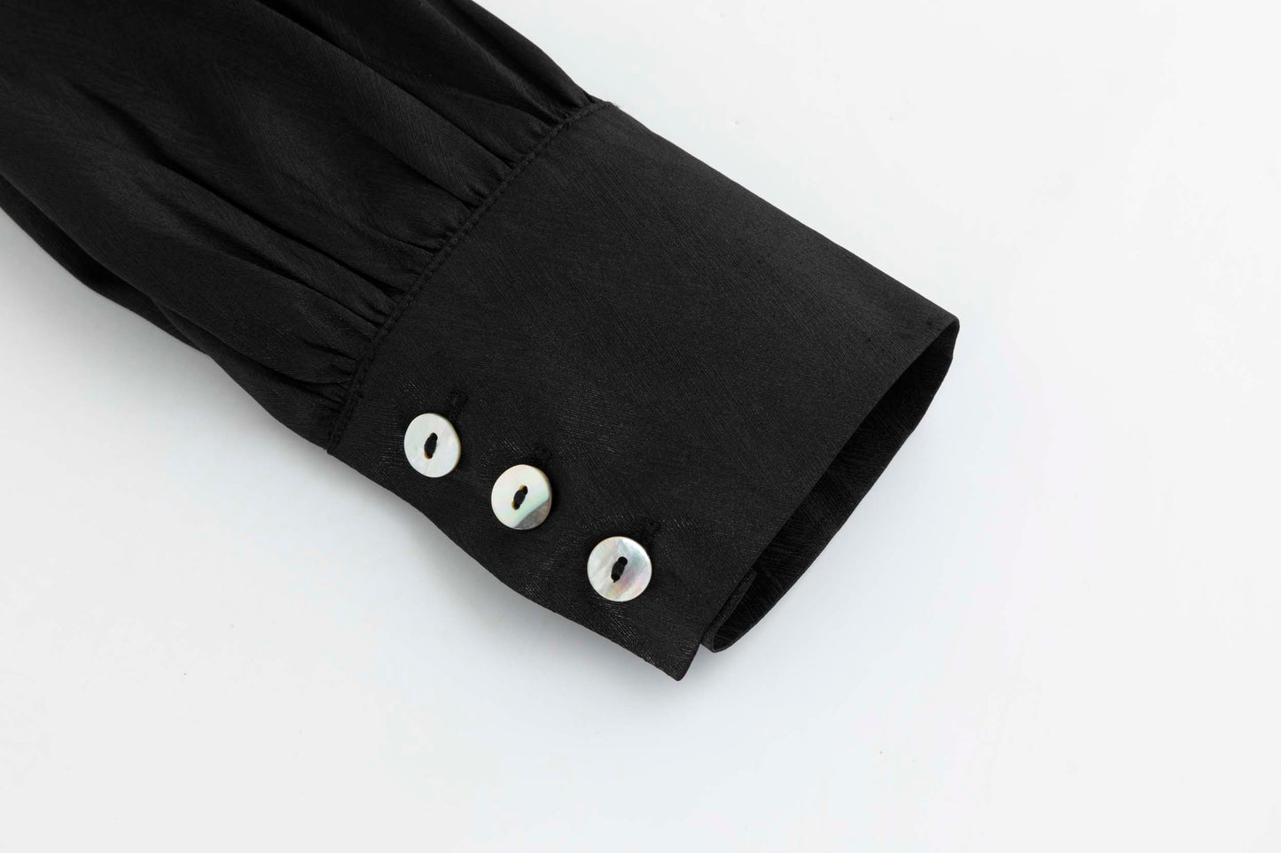 Eastern Dream –  Black Imitation Silk Suit