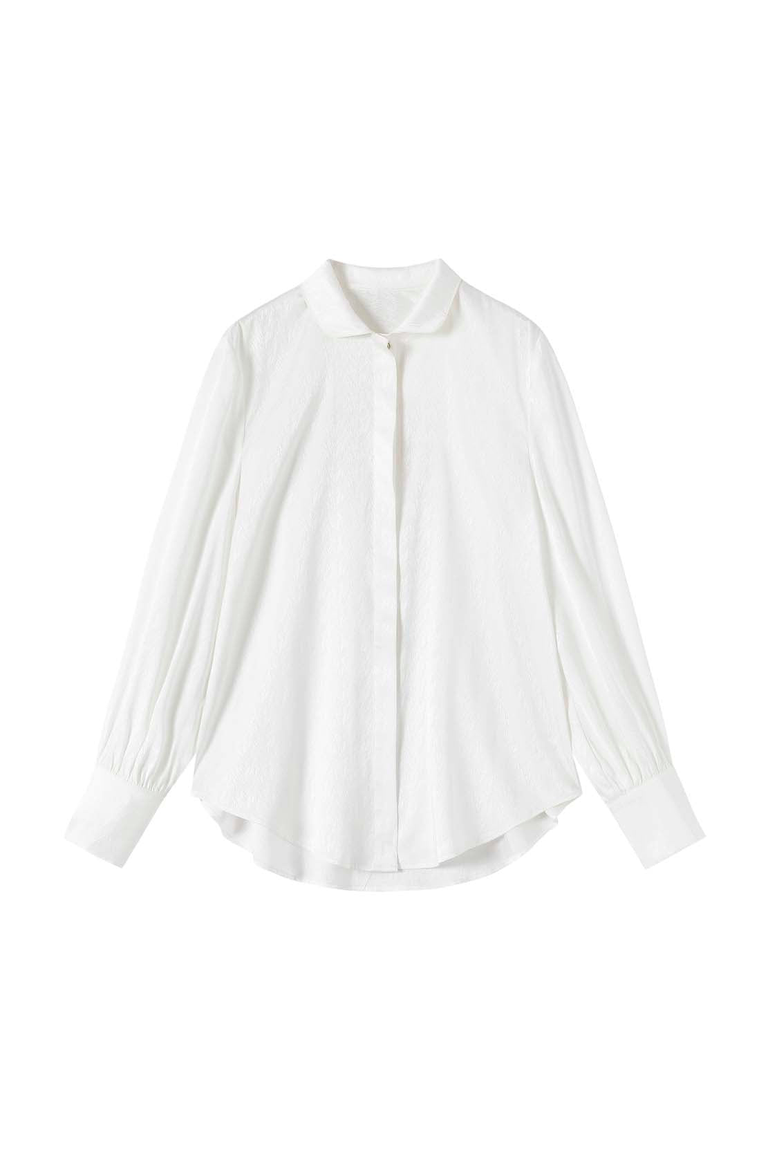 Eastern Dream - White Imitation Silk Suit