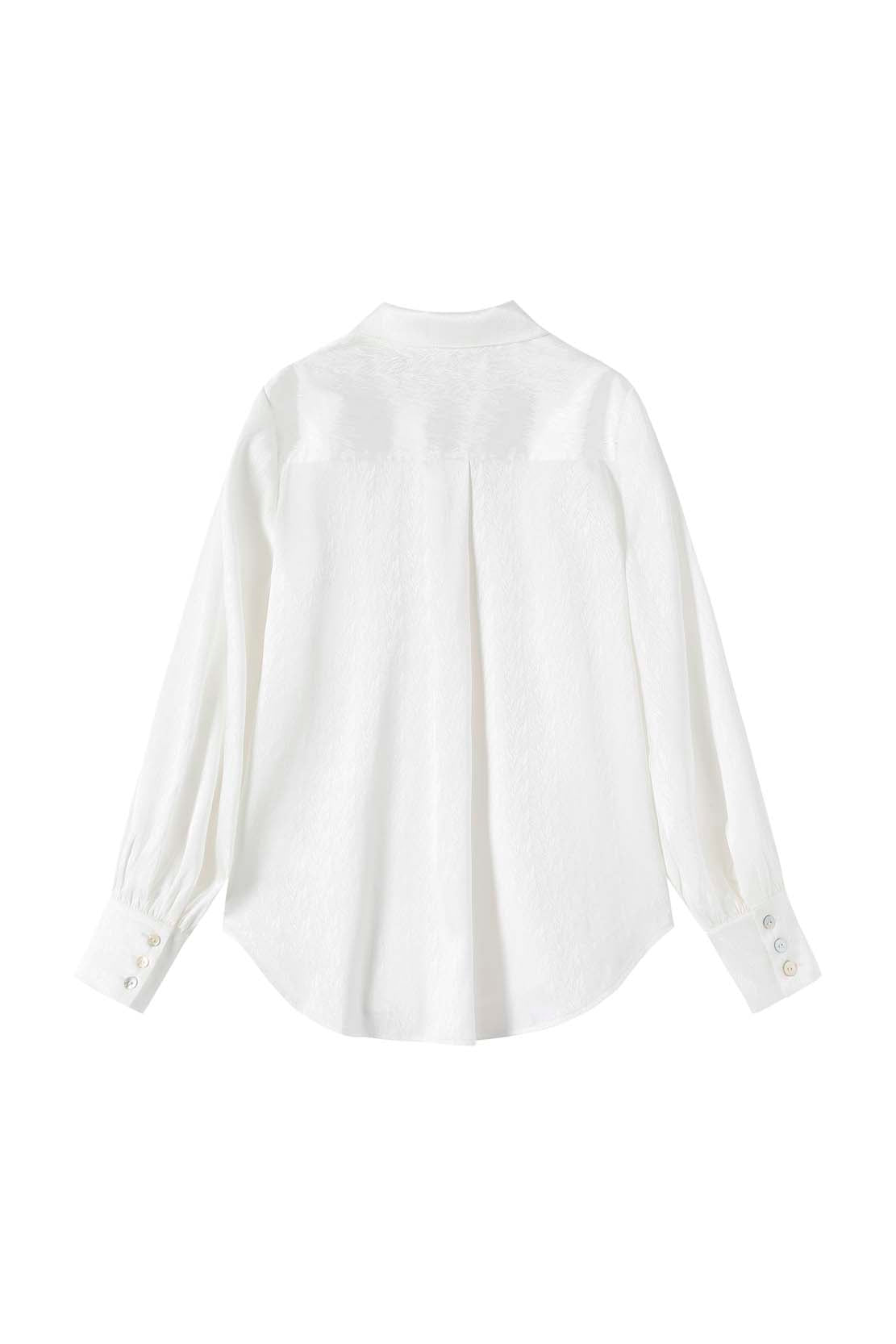 Eastern Dream - White Imitation Silk Suit